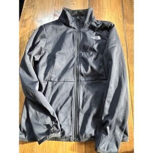 The North Face Womens Apex Bionic Softshell Jacket Black‎ Full Zip Size Medium